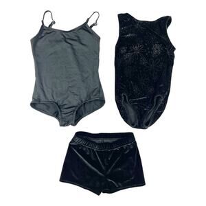 Motionwear Gymnastics Dance Leotard Shorts Bundle size 6-7